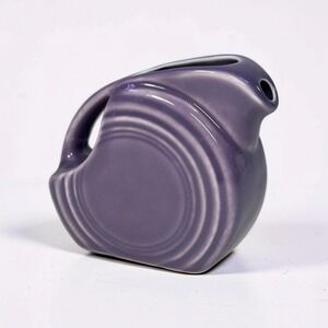 Vintage Fiesta Fiestaware Lilac Mini Disc Pitcher 5 oz HLC USA Retired Purple